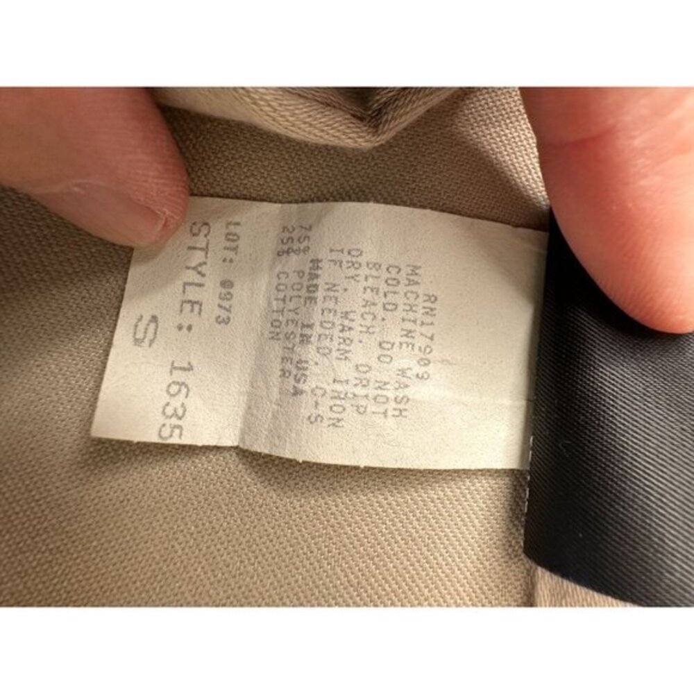Pyke LTD Womens Tan Jacket Small full zipper‎ polyester pockets lightweight - Picture 6 of 8
